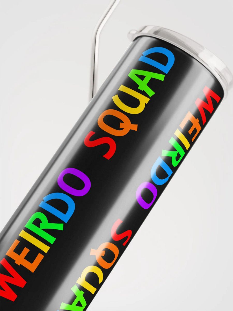 Weirdo Squad Rainbow - Stainless Steel Tumbler w/ Straw product image (5)