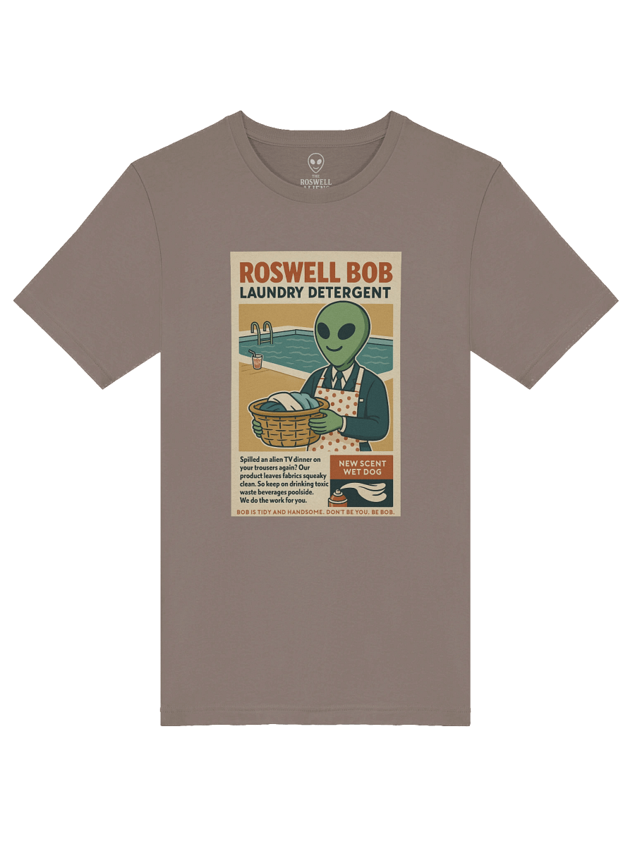 Laundry Detergent Roswell Aliens 1950's Retro Poster Unisex T-Shirt product image (125)