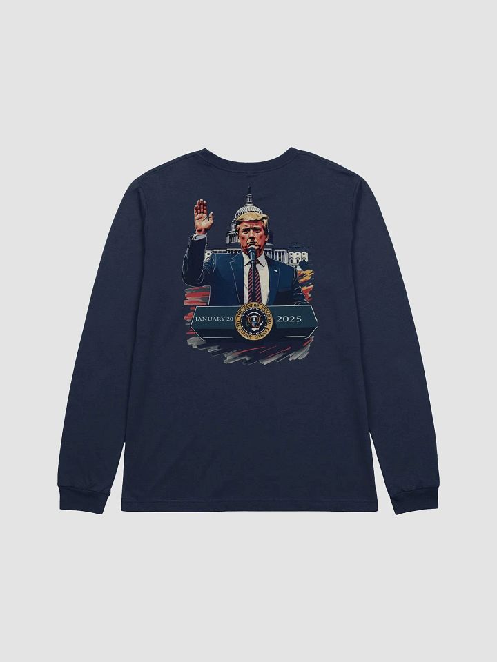 Inauguration Day 2025 Illustrated Long Sleeve Tee product image (2)