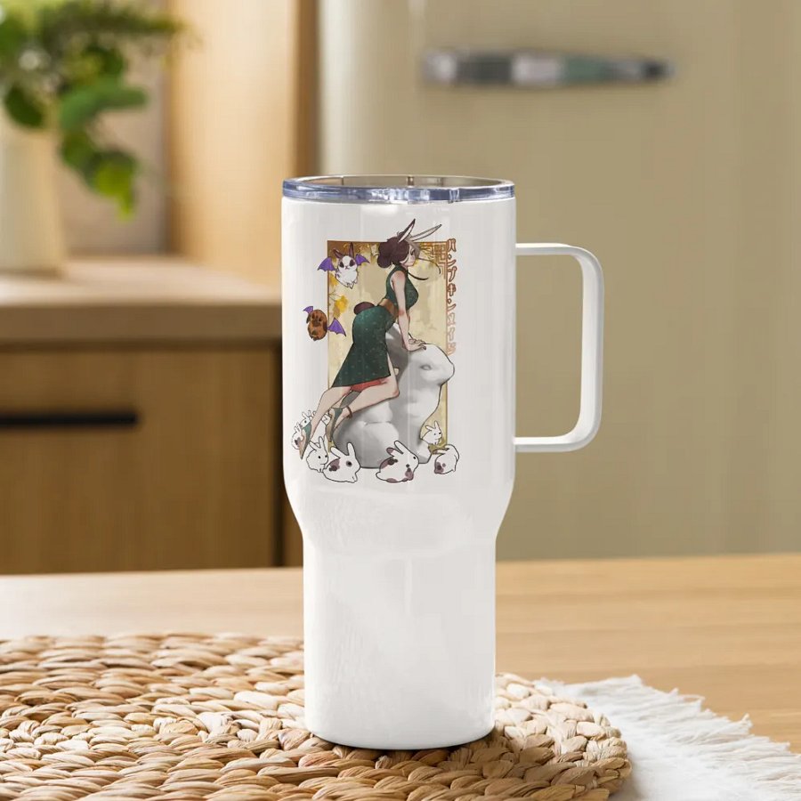 Pumpkin Mage: Year of the Rabbit - Travel Mug w/ Handle product image (11)