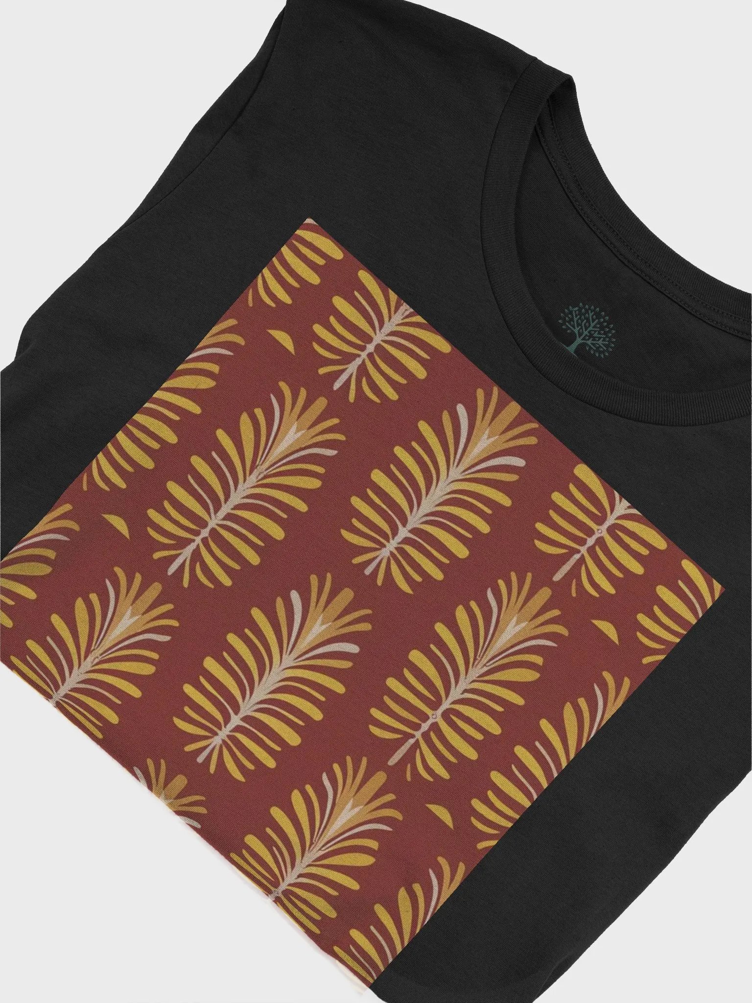 Graphic Grove Unisex T-Shirt with Nature-Inspired Leaf Pattern product image (7)