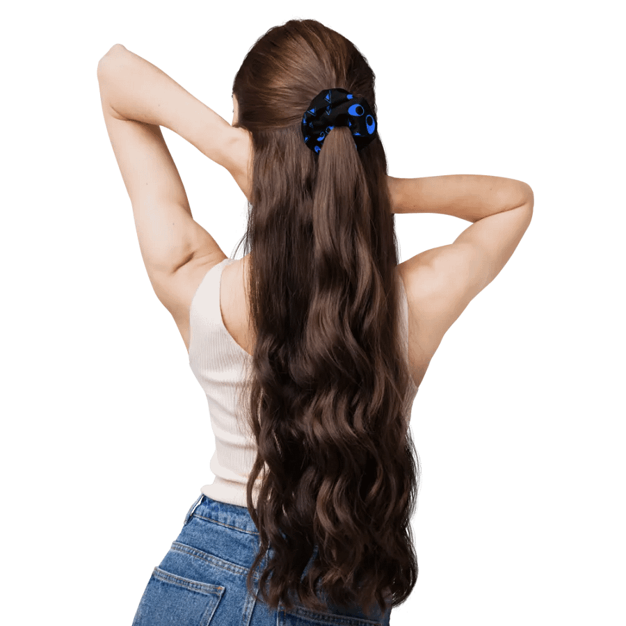 Black Cat Charity Hair Scunchie product image (3)