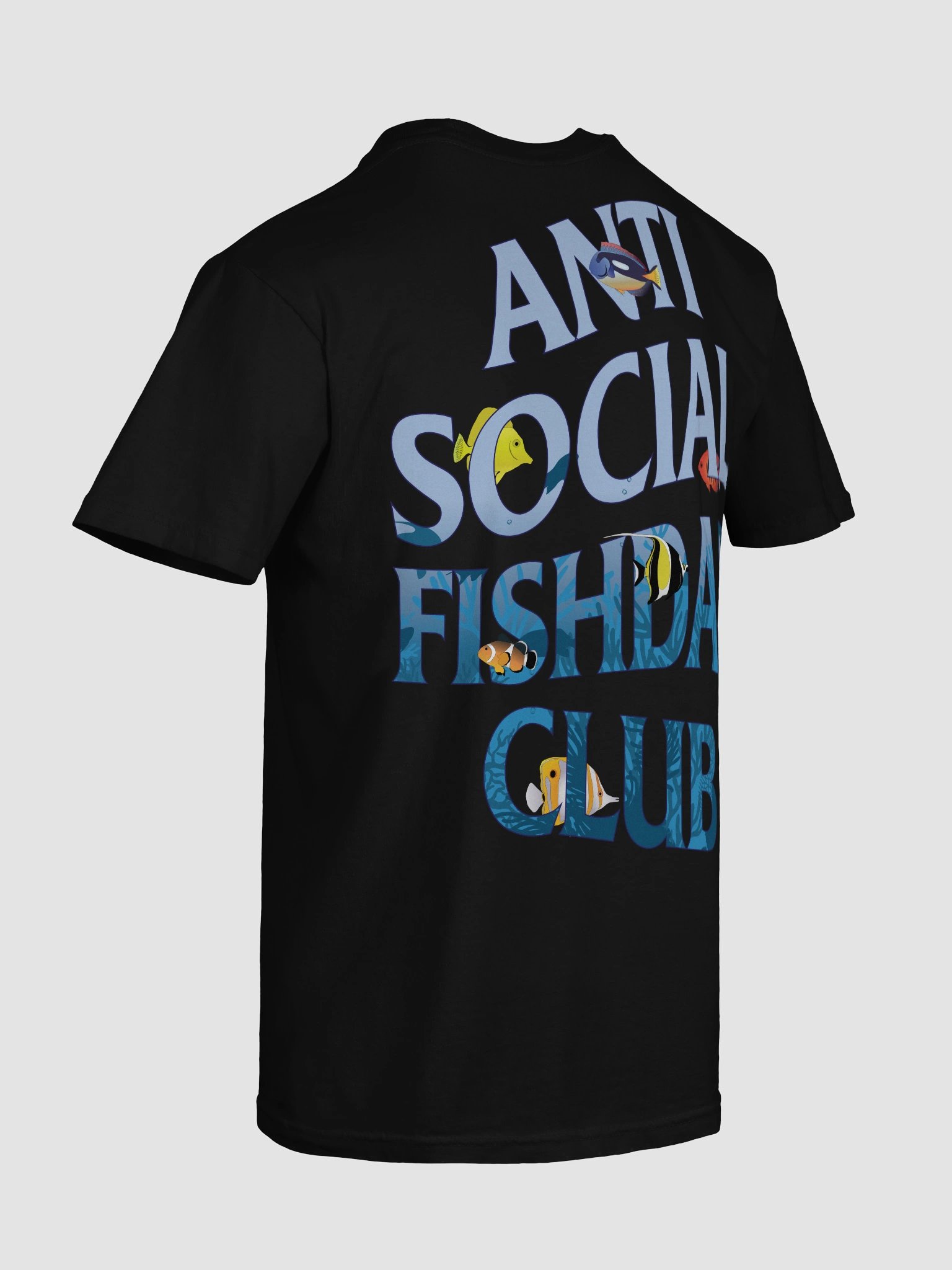 Anti Social Fishdad Club | T-Shirt for Introverted Saltwater and Coral Reef Aquarium Hobbyists product image (11)