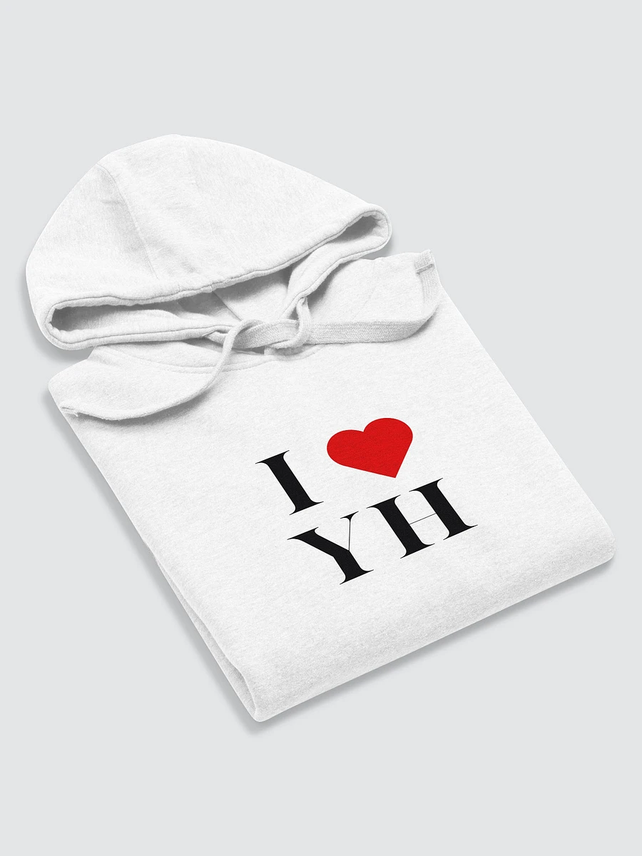 I Love Yahweh/Yeshua | Blck Ltrs | Hoodie Male product image (6)