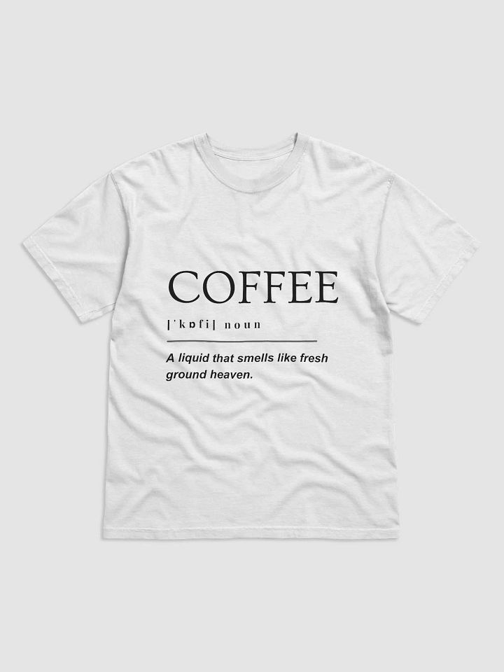 COFFEE FRESH T-SHIRT (BLACK) product image (97)