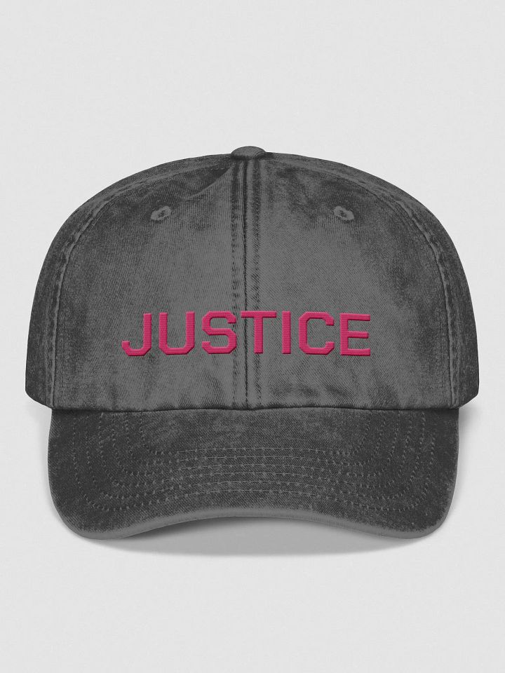 Pink Justice Vintage Baseball Cap product image (3)
