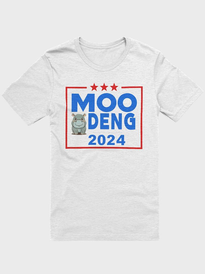 Moo Deng Funny Election 2024 Cute Hippo T-Shirt product image (1)
