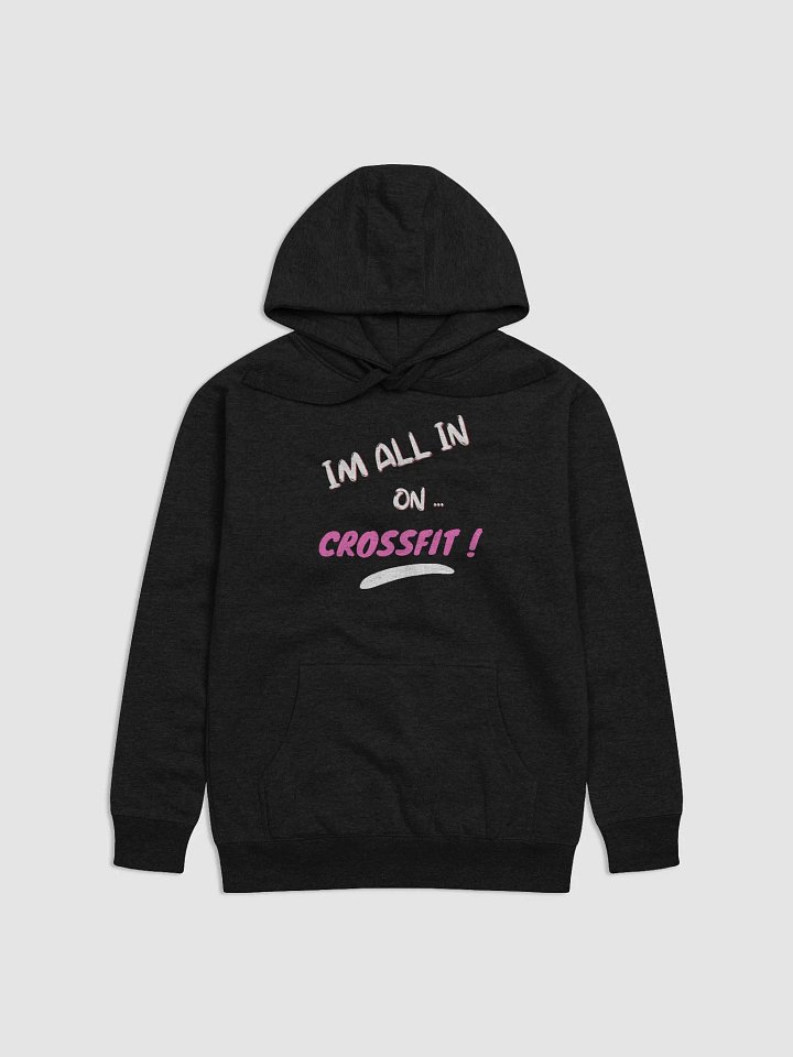 Bold Pink CrossFit Unisex Hoodie product image (2)