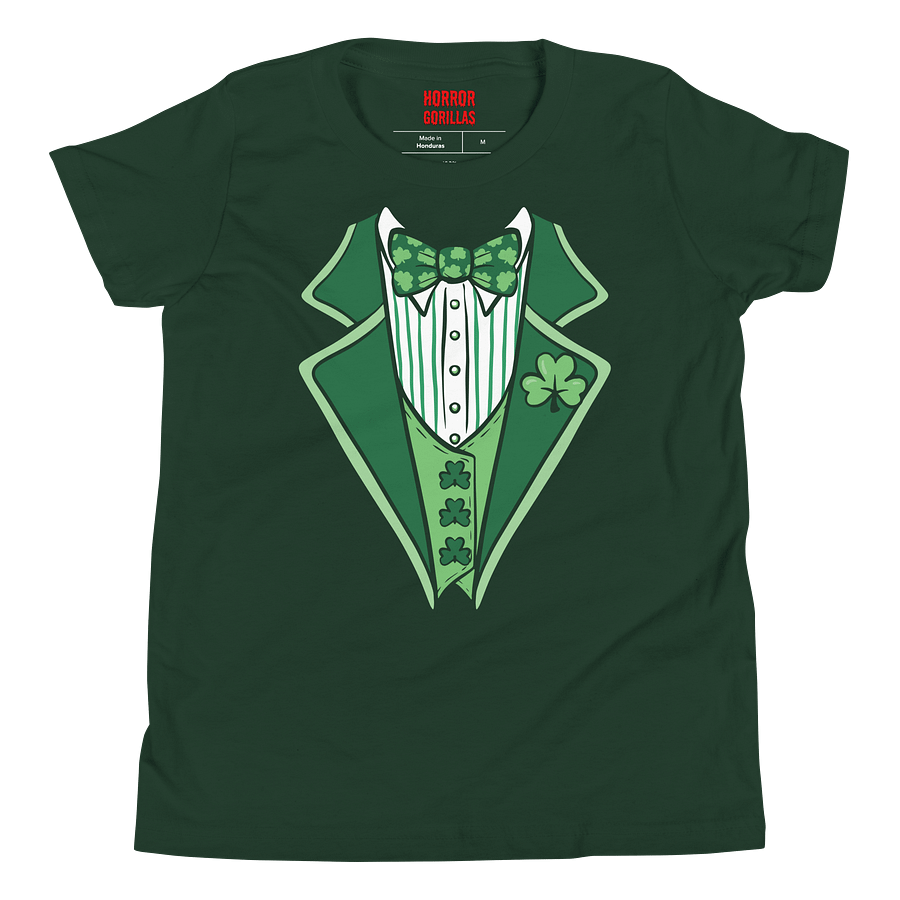 Leprechaun Tuxedo Halloween Costume Funny T-Shirt For Kids product image (12)