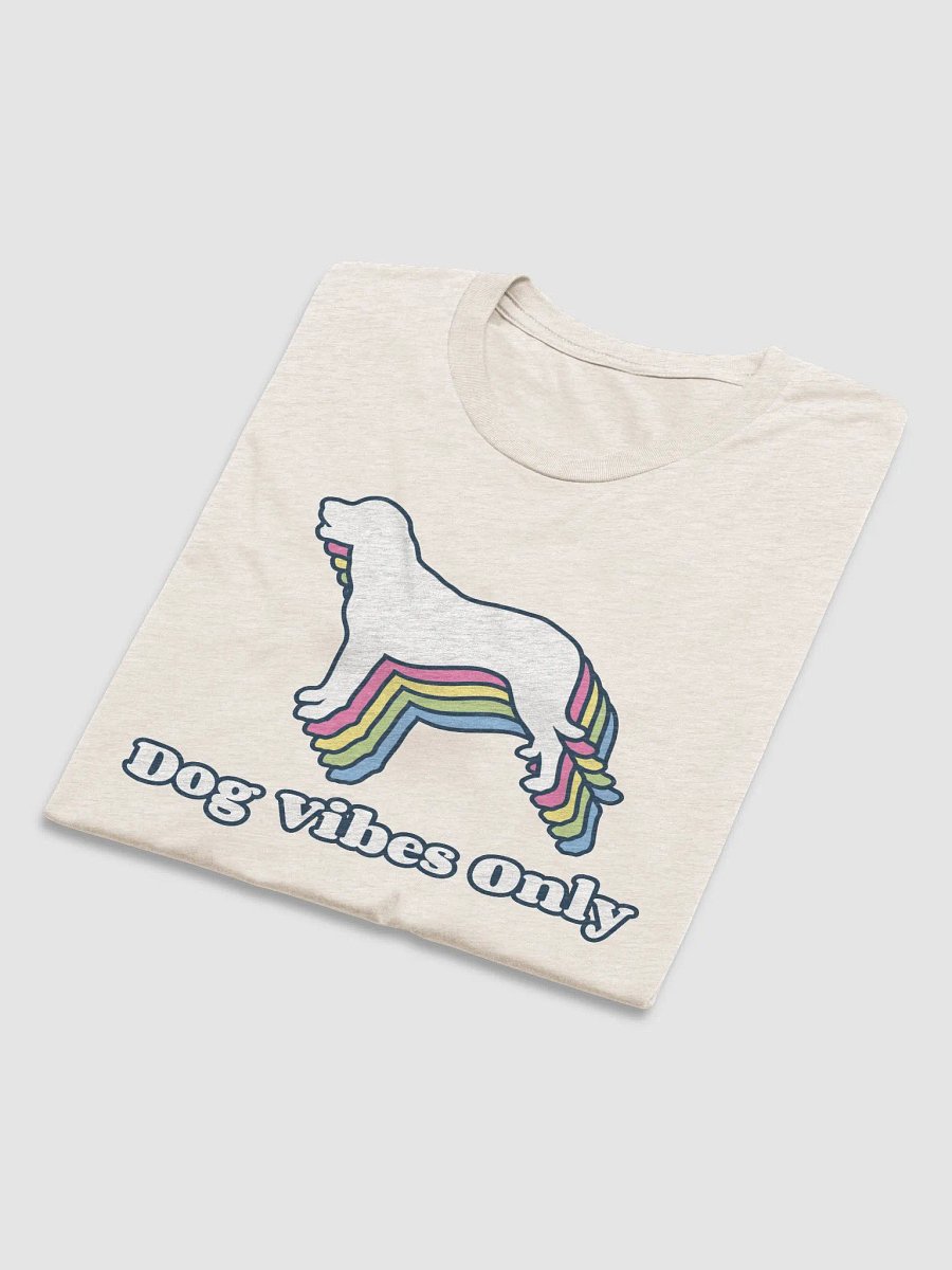 Dog Vibes Only (Rainbow) // Unisex Triblend product image (4)