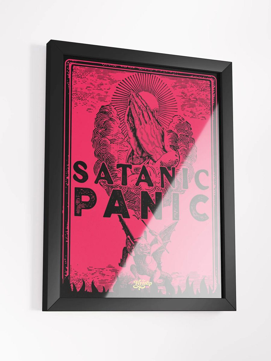 Satanic Panic 12x16 framed poster product image (9)