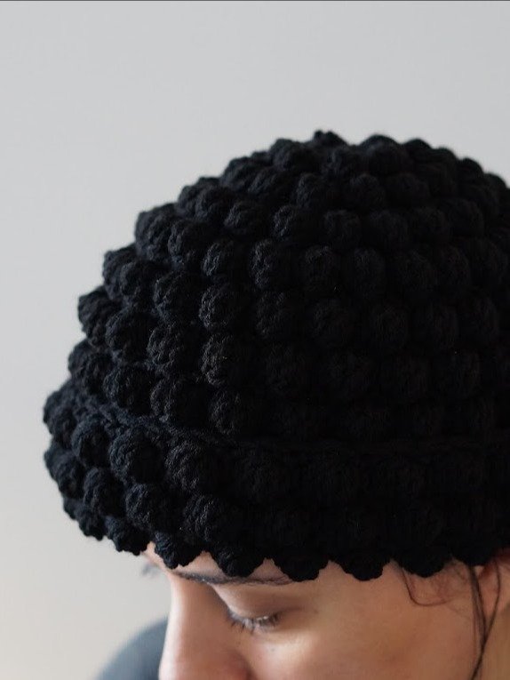 Pattern bundle: 4 patterns for different bobble stitch hats product image (3)