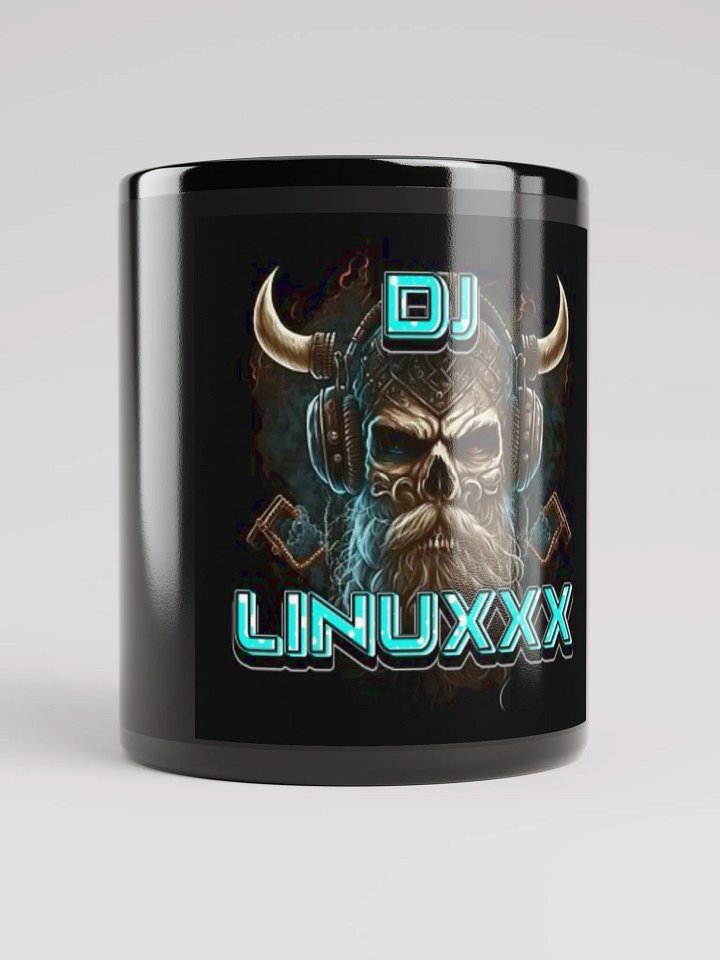Dj Linuxxx Black Glossy Mug product image (1)