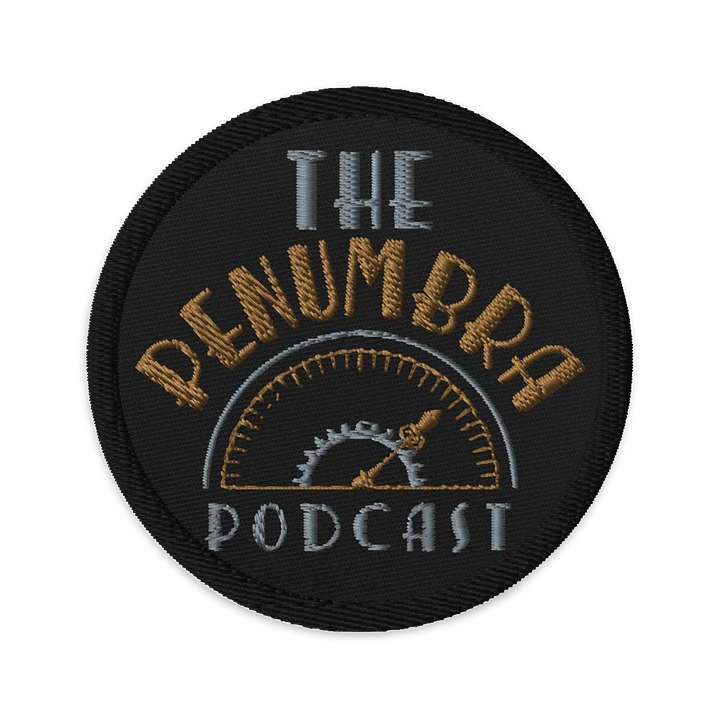 The Penumbra Podcast Embroidered Patch product image (1)