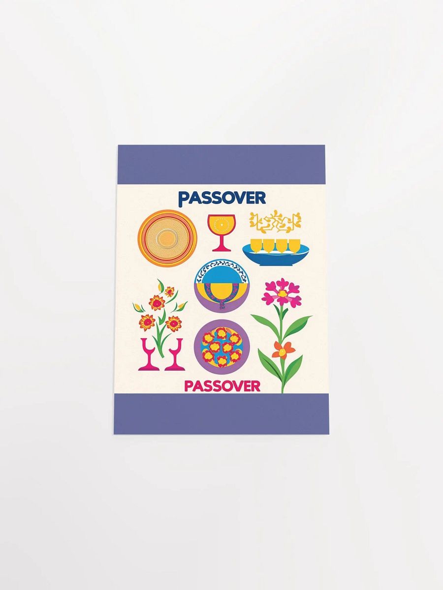 Vibrant Passover Celebration Poster product image (45)