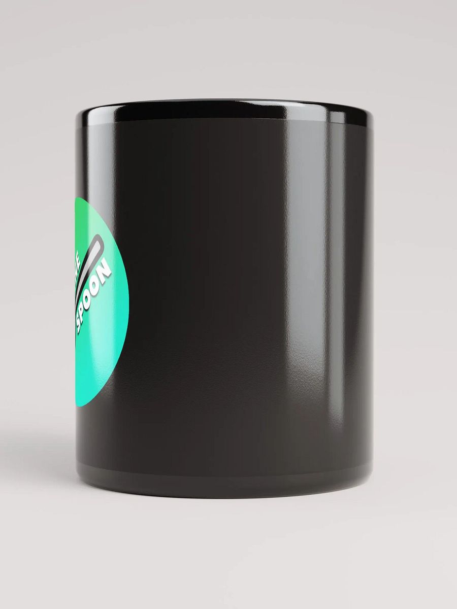 Spoon Mug - Black Glossy product image (5)