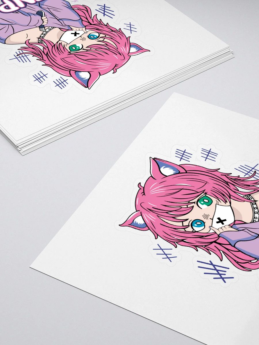 Senpai Sparkle Kiss Cut Stickers product image (10)