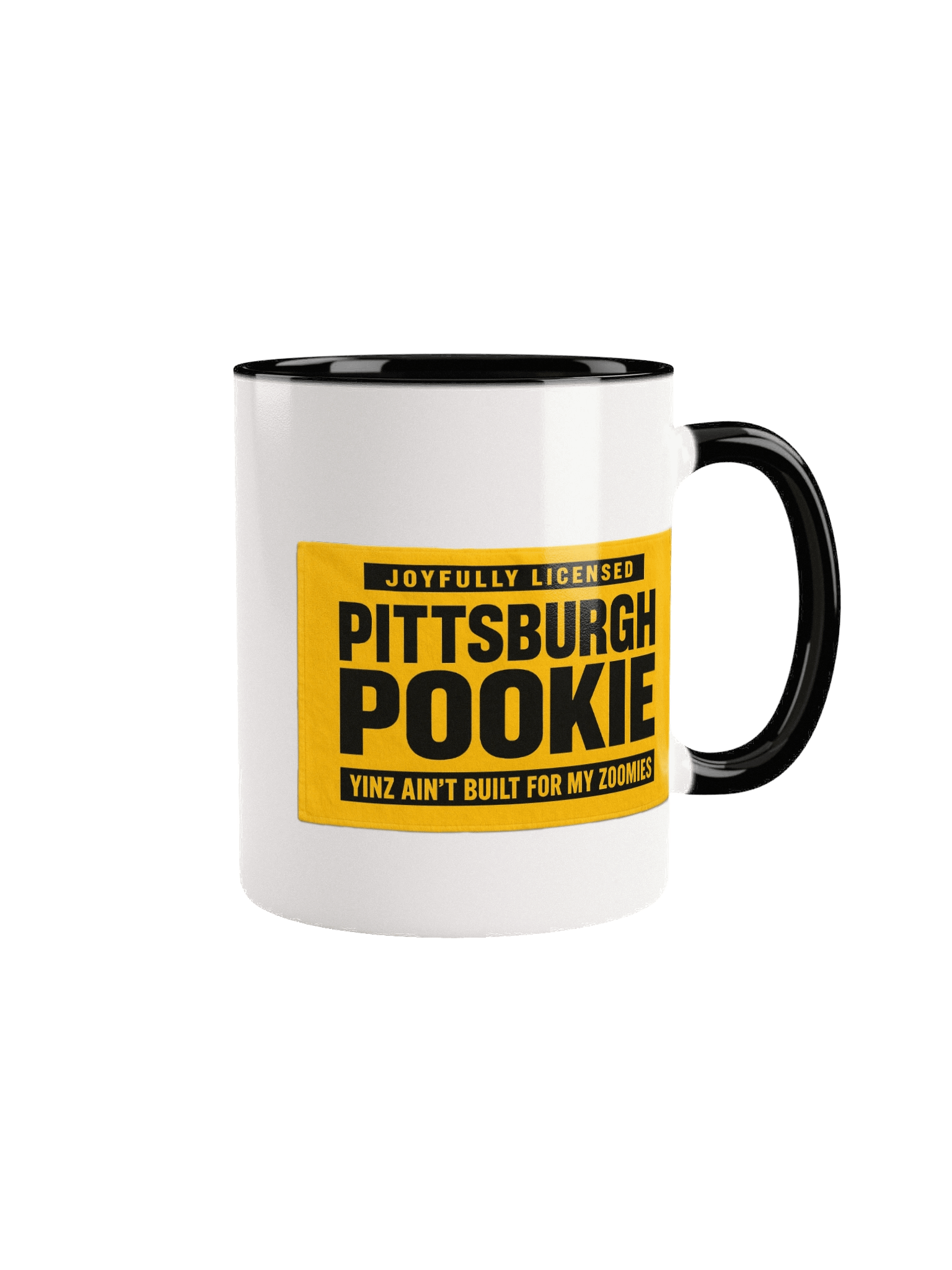 Pittsburgh Pookie Terrible Towel Ceramic Mug product image (1)