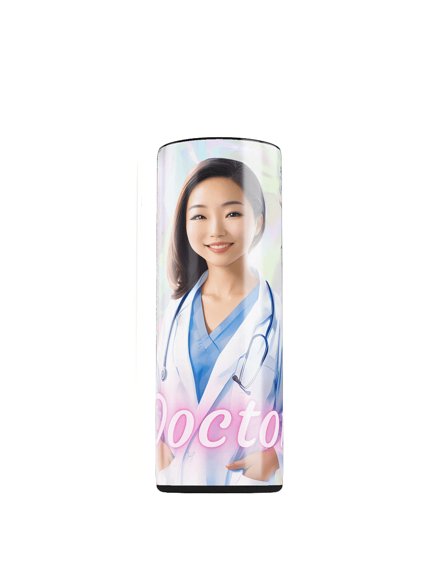 Asian Doctor 20 oz Skinny Stainless Steel Tumbler product image (1)