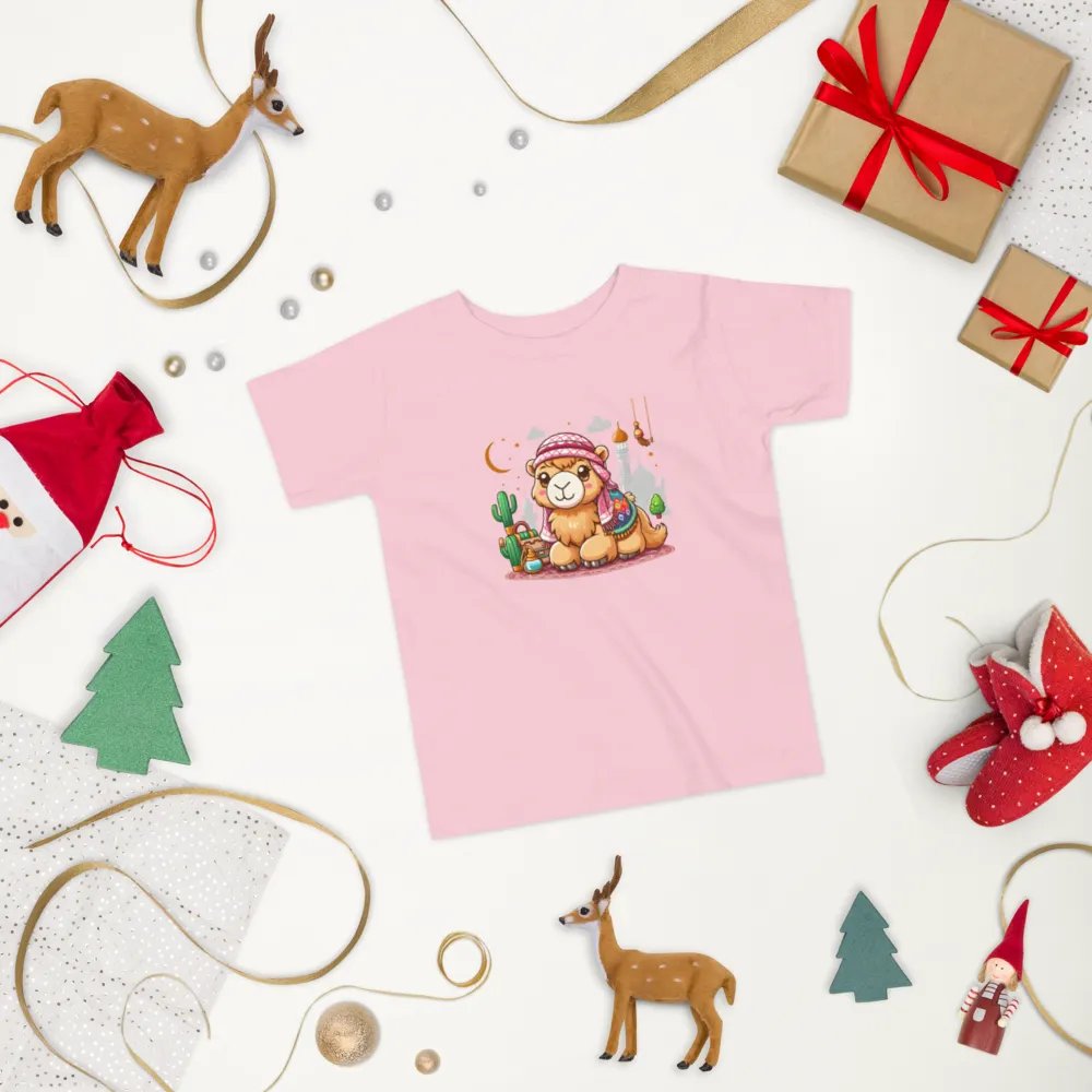 Kawaii Arabian Camel Tshirt for Child product image (10)