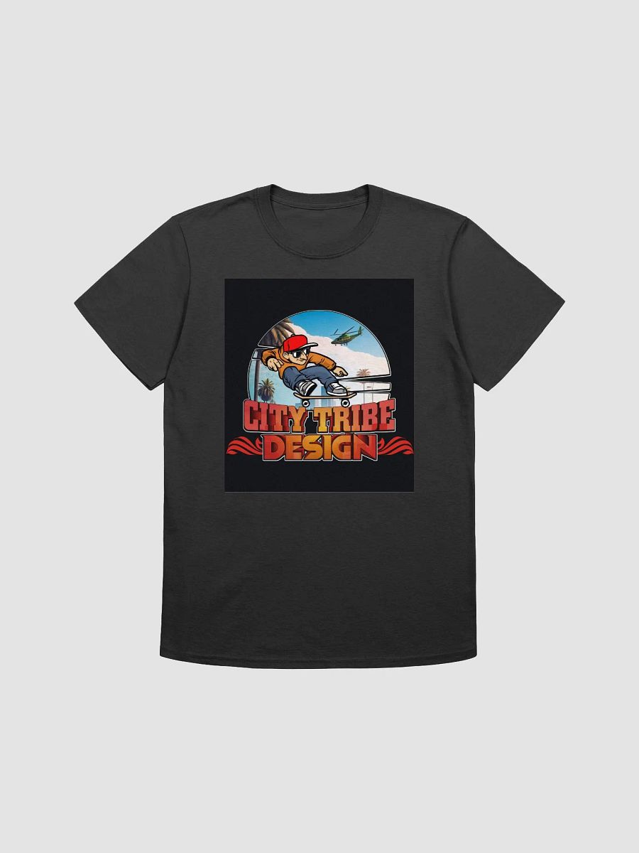 City Tribe Design Summer Black T Shirt product image (1)