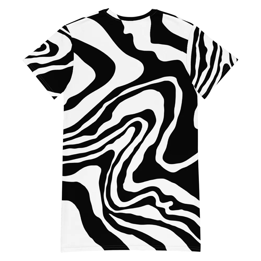 11:11 Cosmic Flow All-Over T-Shirt Dress product image (6)