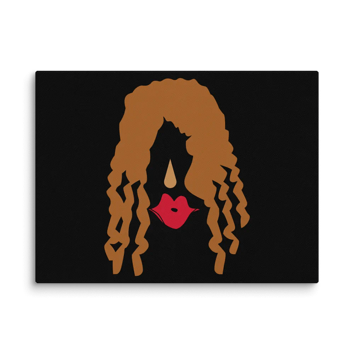 Soulful Canvas: Abstract Woman Portrait Canvas product image (2)