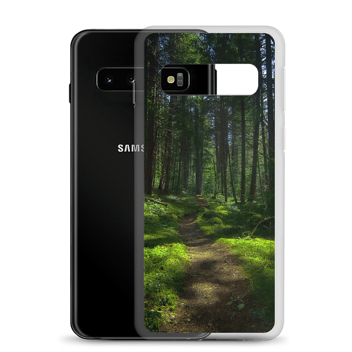 Lower Dungeness Trail Timber sun lighting Samsung® Clear Case product image (2)
