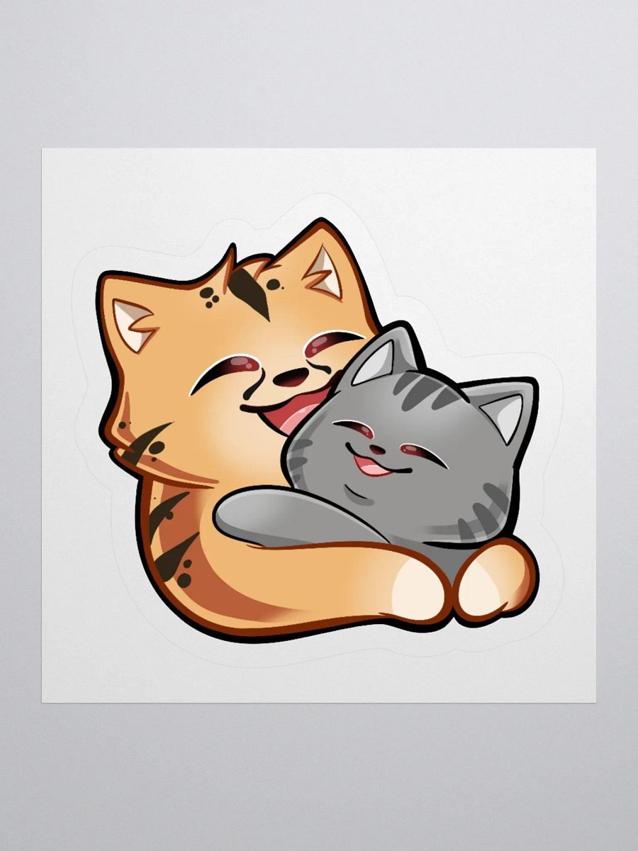 Cheetah x Piko Hug Sticker product image (2)