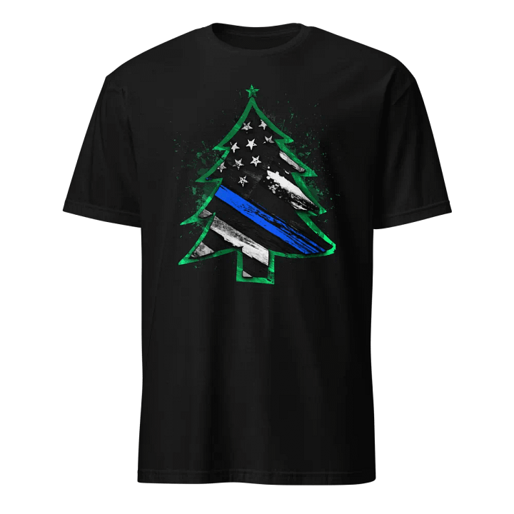 Thin Blue Line Flag Christmas product image (1)