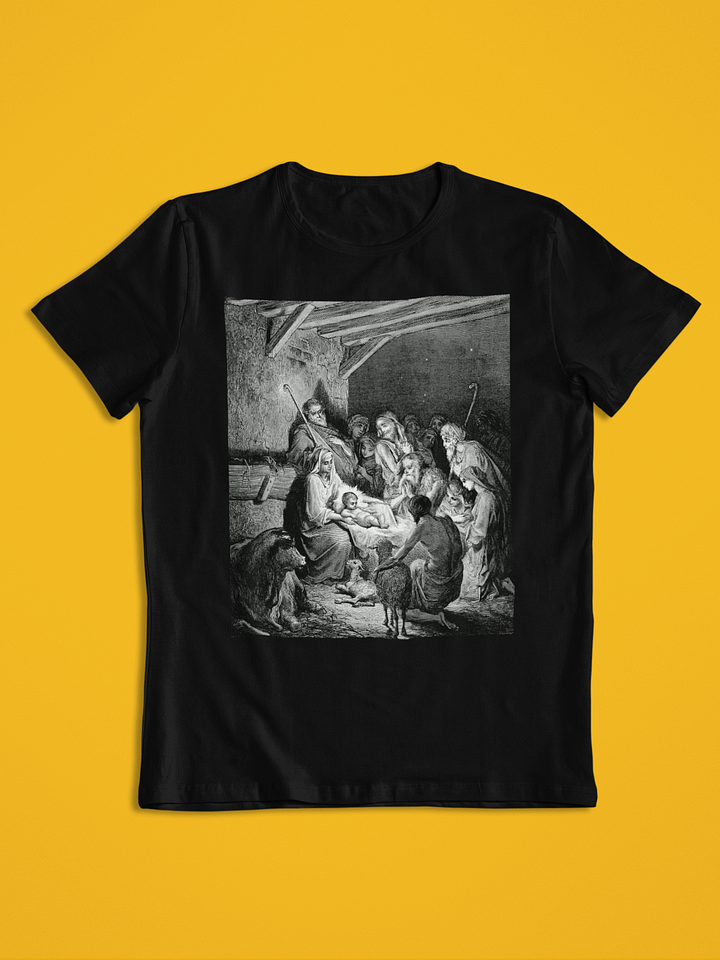 The Nativity Gustave Dore Bible Illustration Unisex T-Shirt product image (1)