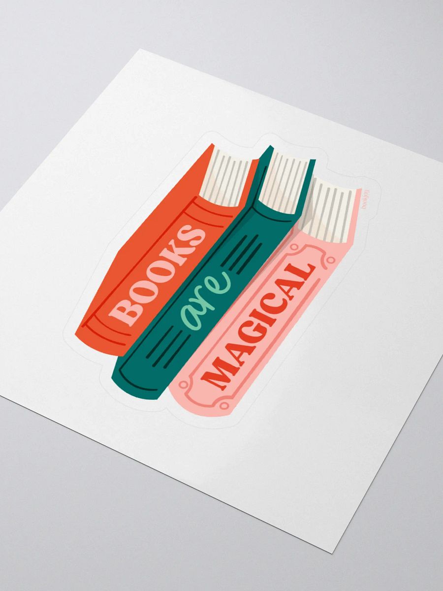 Books Are Magical Sticker product image (3)