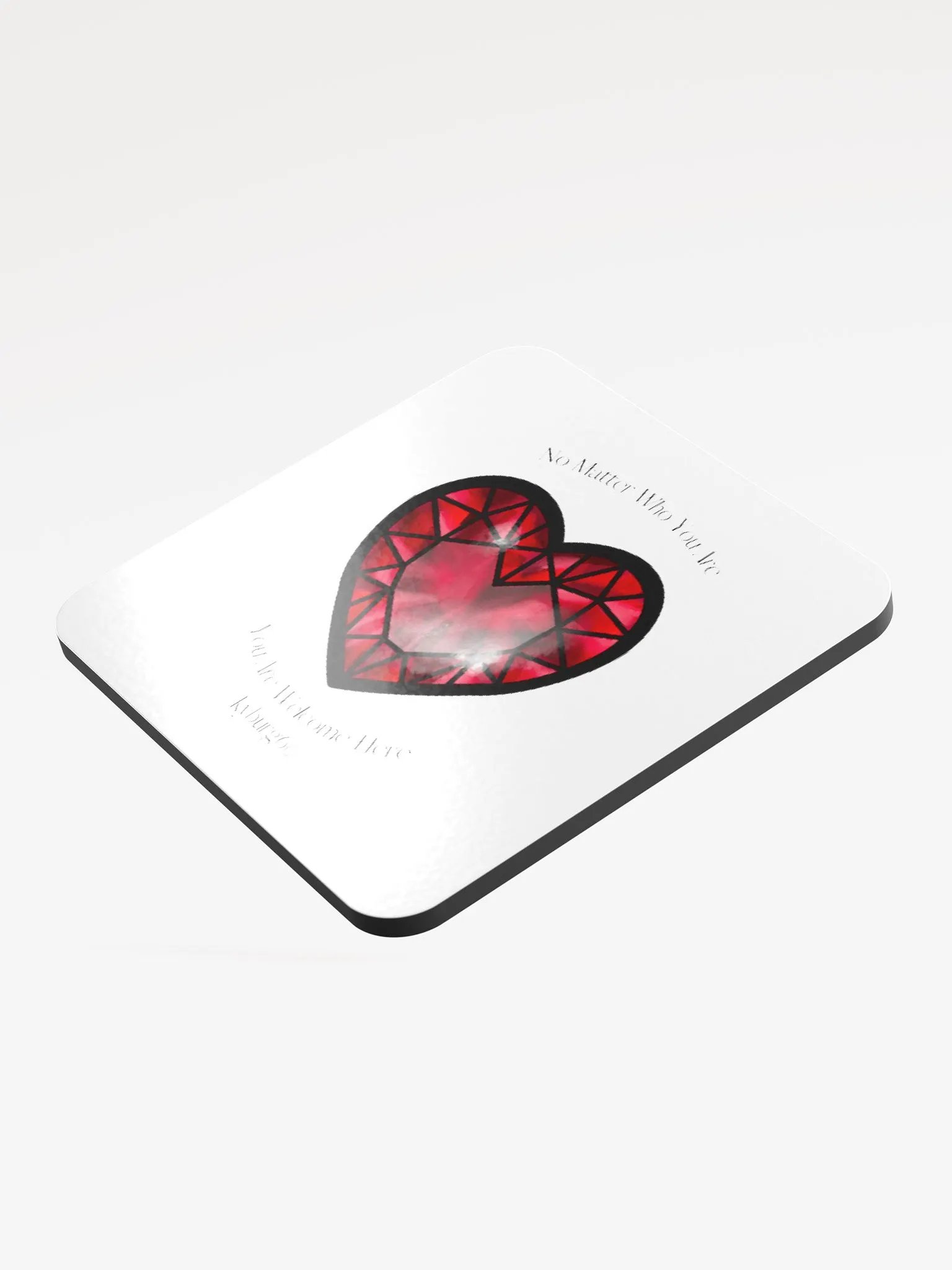 Kyburg60 - Ruby Heart Coaster product image (3)