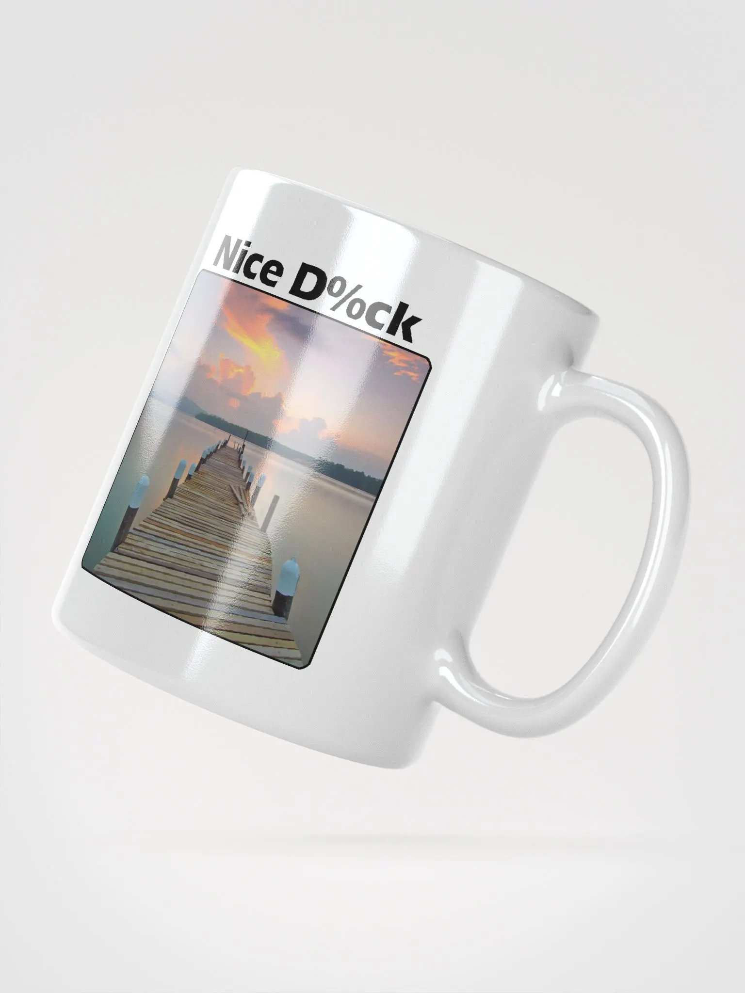 Nice Dock Mug (white) product image (4)