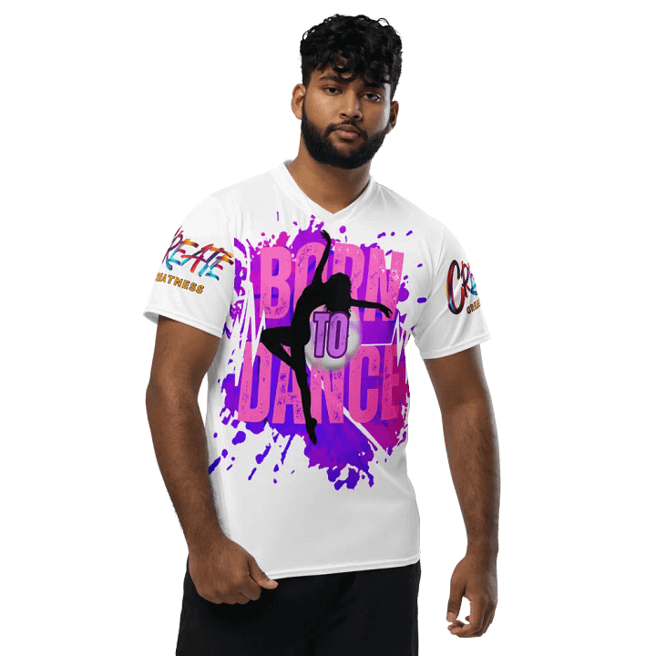 Dynamic Born to Dance Her Silhouette All-Over Print Jersey product image (1)