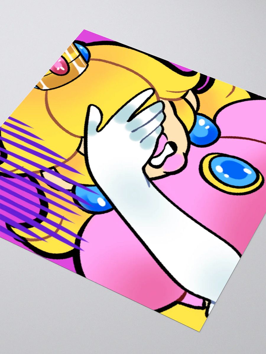 MARIOTHON PEACH STICKER product image (3)