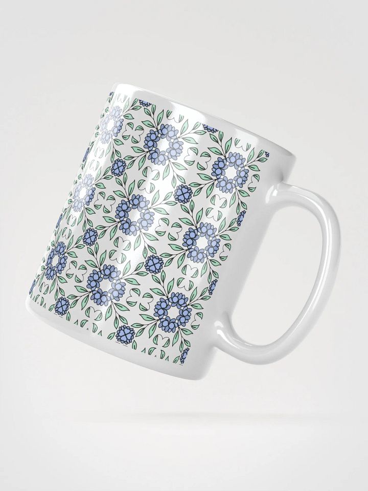 May Blue Floral Mug product image (5)