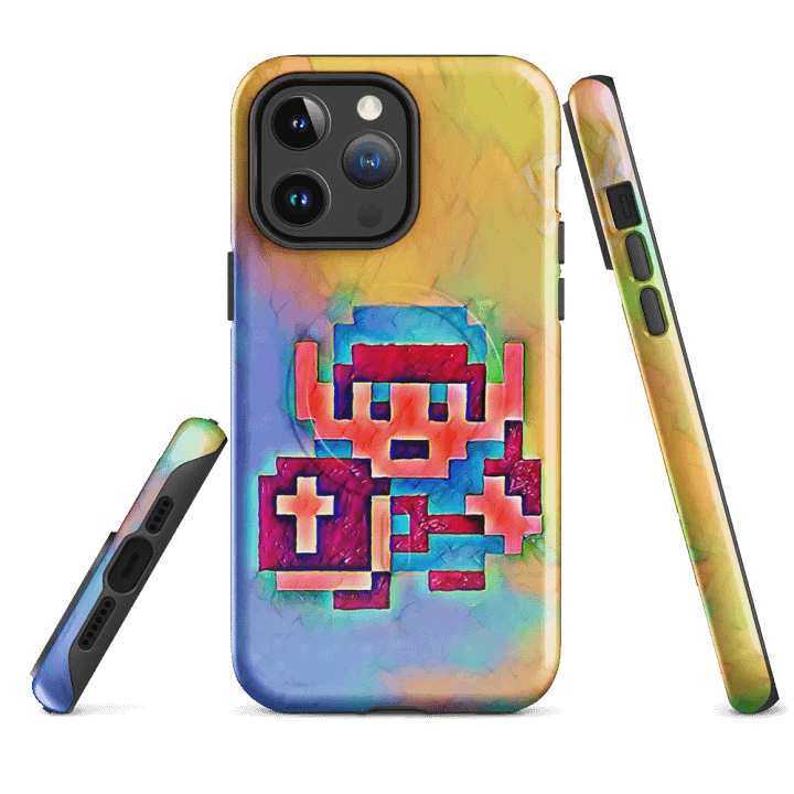8-bit kniL (the K is silent) MagSafe® Tough iPhone® Case product image (4)