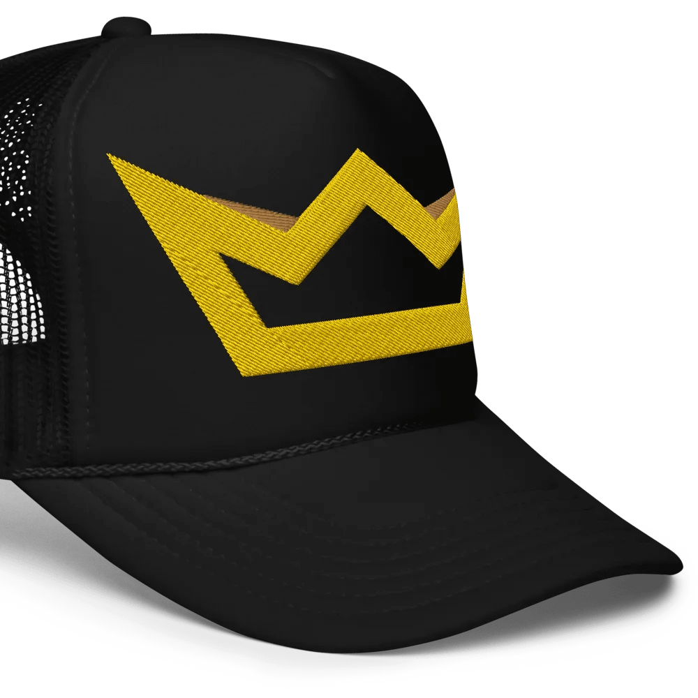 BTV 'Golden Crown' Foam Trucker Hat product image (10)