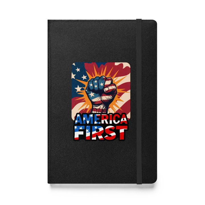 Hardcover Notebook: America First product image (1)
