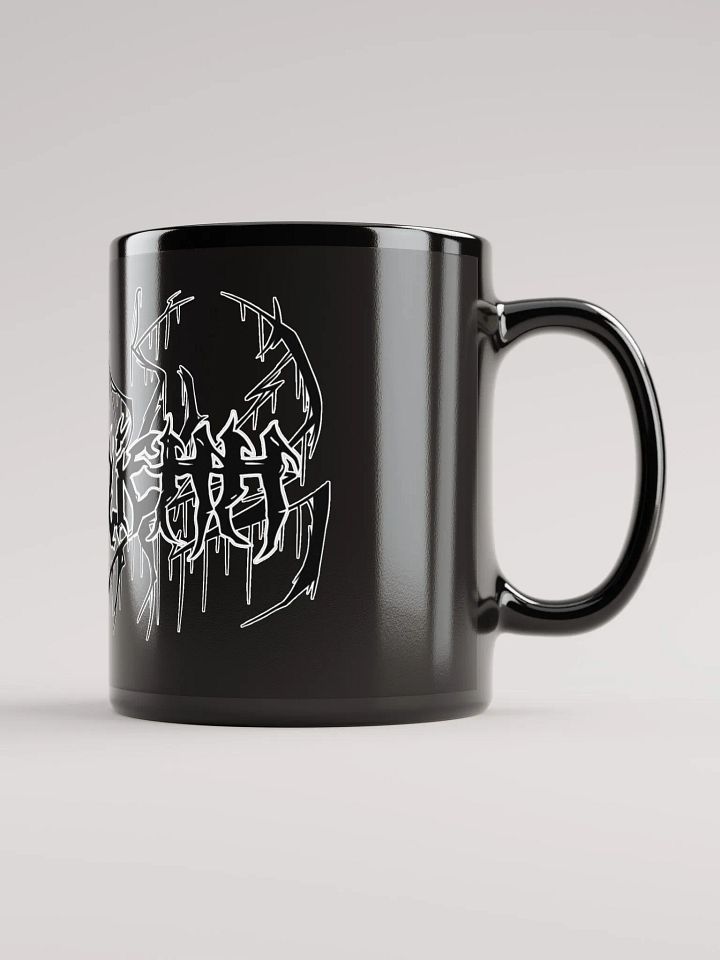 Justloliehh metal logo Black MUG product image (2)