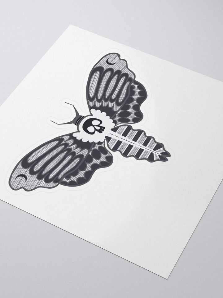 Mystic Hawkmoth Kiss Cut Sticker product image (2)
