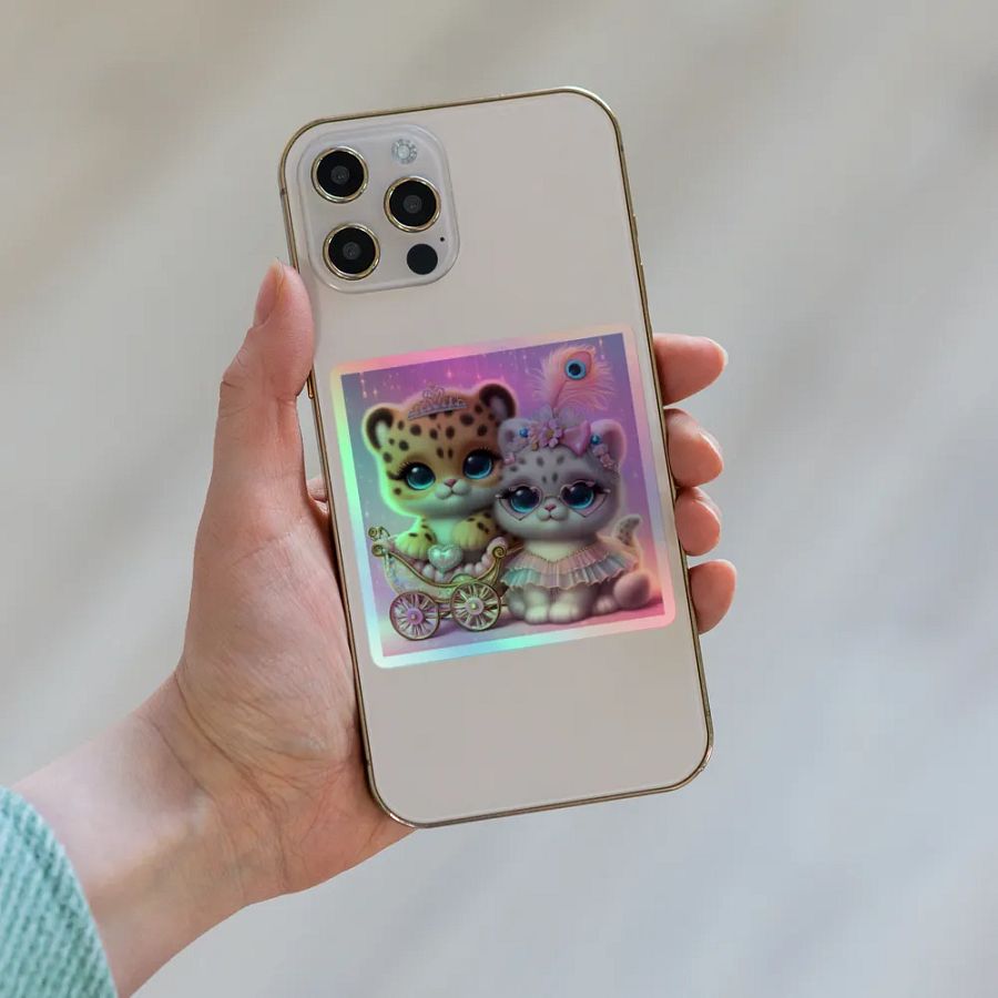 Cute Leopard Sticker product image (8)