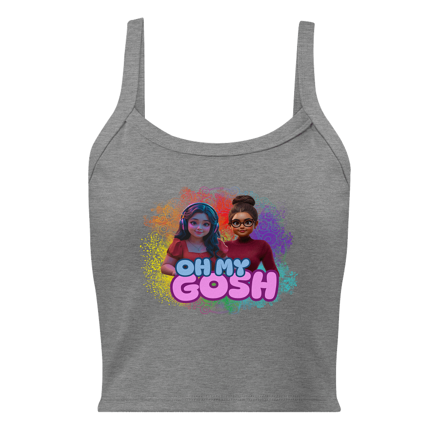 "Oh My Gosh" Women's Micro-Rib Tank Top product image (1)