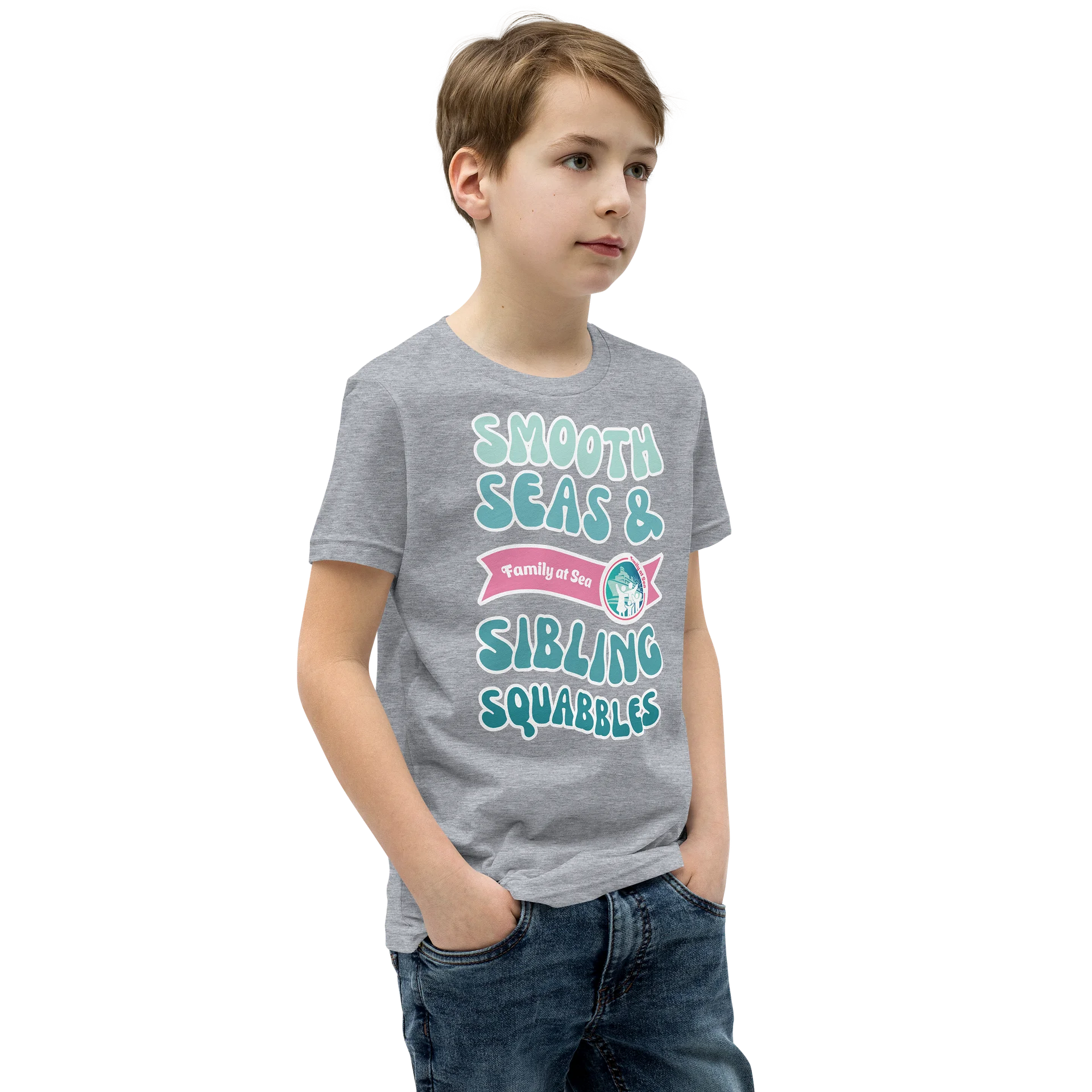 Kids Unisex - Smooth Seas and Sibling Squabbles - T-Shirt product image (12)