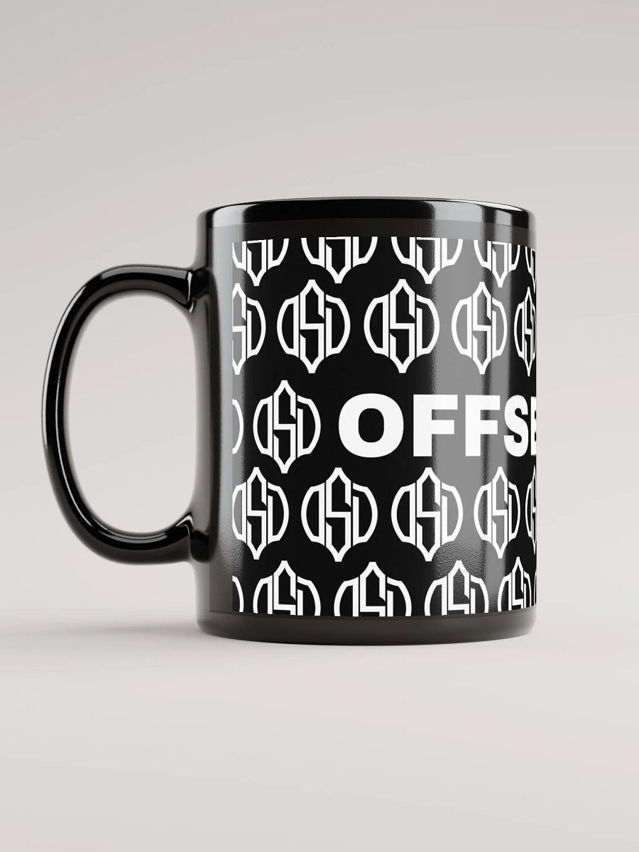 Offset Duet Black Glossy Mug product image (11)