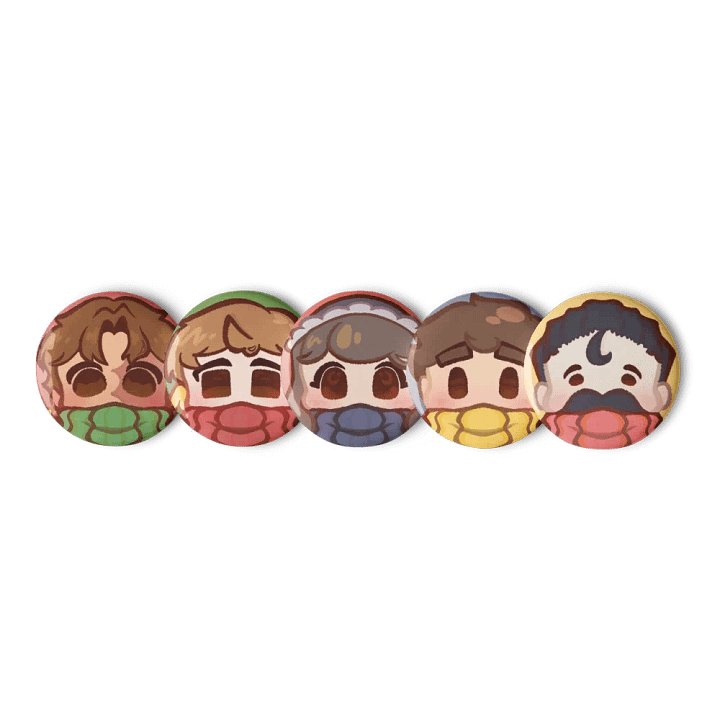 Boatem crew - Hermitcraft Buttons product image (1)