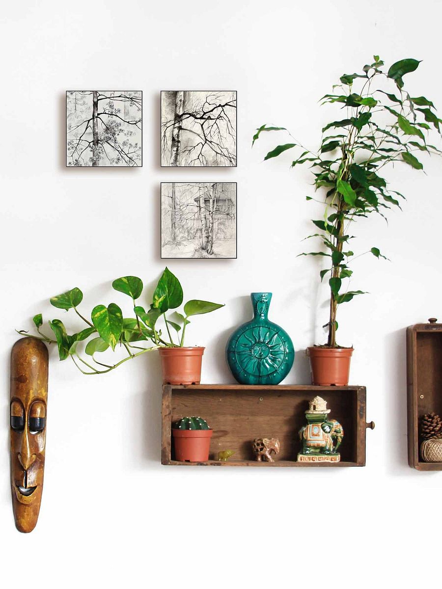 Eternal Growth Canvas - Young Pine Tree product image (7)