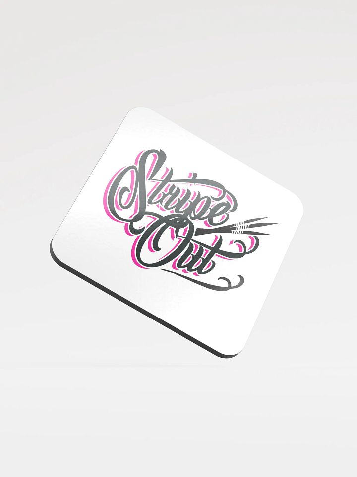 Cork-back coaster - Stripeout product image (1)