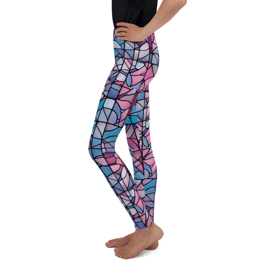 Mosaic Dreams Youth Leggings product image (10)